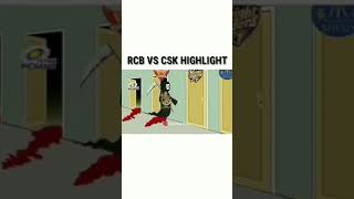 RCB vs CSK match highlights /Funny video 😂 What