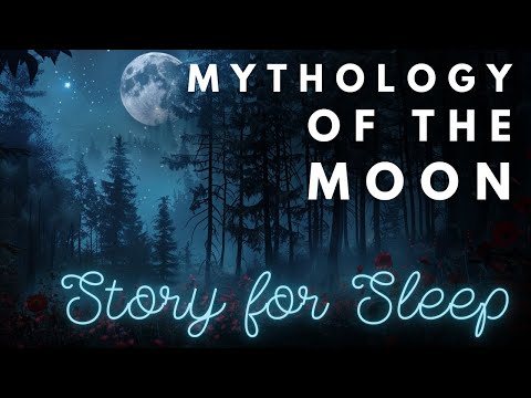 😴 S L E E P Y Mythology Story | Mythology of the Moon | Bedtime Story for Grown Ups