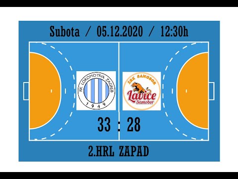 RK LOKOMOTIVA ZAGREB 2 - ŽRK SAMOBOR 33:28