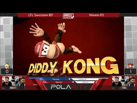 CFL Smackdown 187 Smash 4 - Minty (Rosalina) vs Kiki (Diddy Kong) - Winners R3