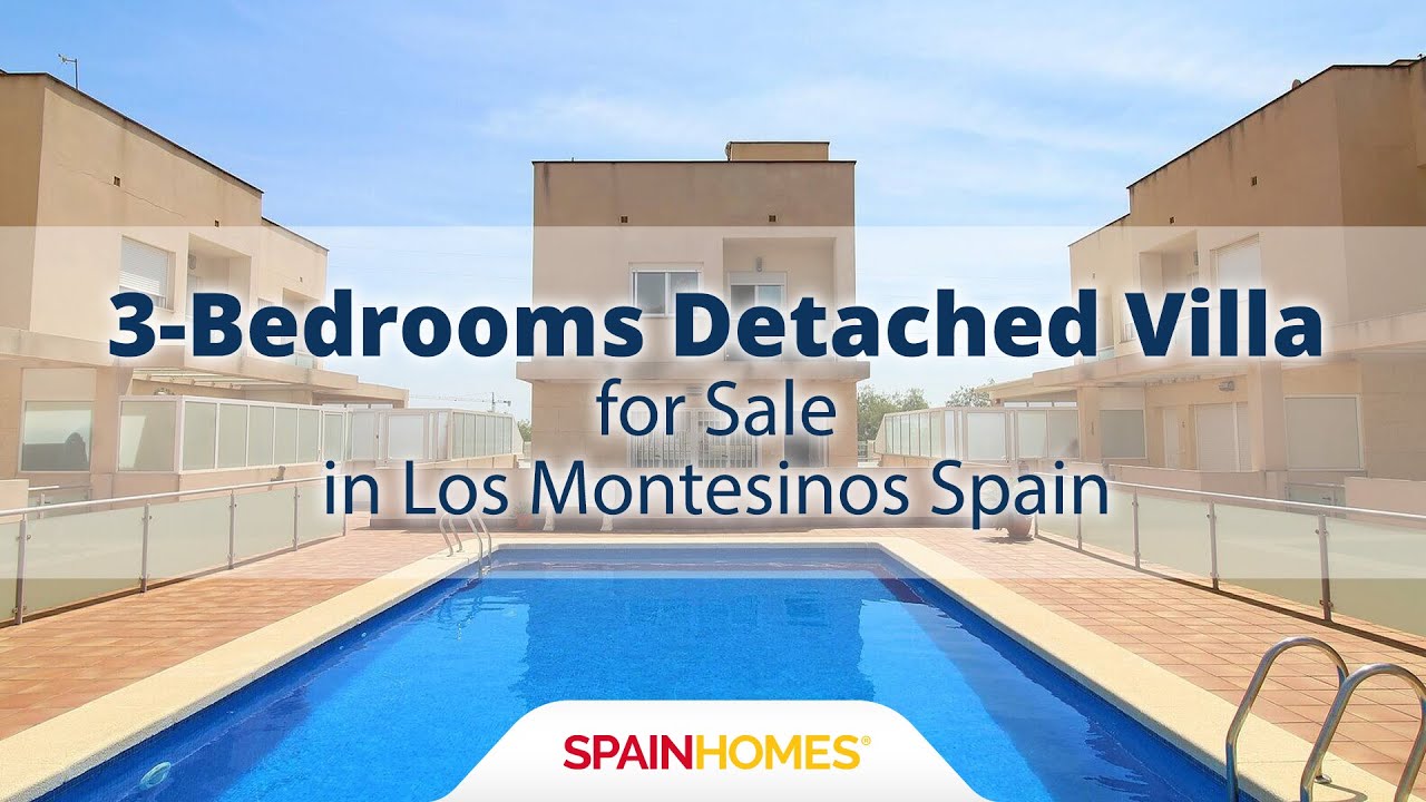Detached Villa with Communal Pool in Los Montesinos