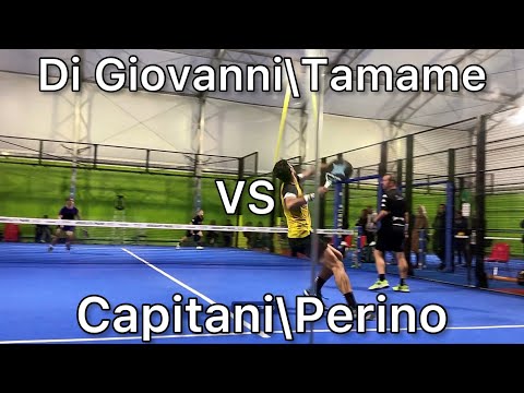 Di Giovanni\Tamame vs Capitani\Perino 6-4 7-6 - SemiFinal Campionati Italiani Assoluti Padel 2022