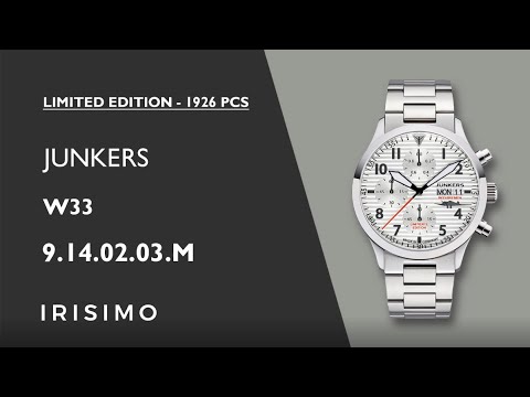 JUNKERS W33 9.14.02.03.M LIMITED EDITION 1926PCS | IRISIMO