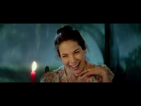 The Best of Me (2014) official trailer still with James Marsden and Michelle Monaghan; country-pop romance tone