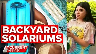 Illegal solarium allegedly operating from Sydney apartment | A Current Affair
