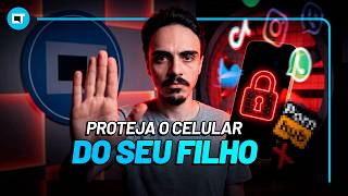 Como ativar o bloqueio de conteúdo no celular de uma criança usando DN