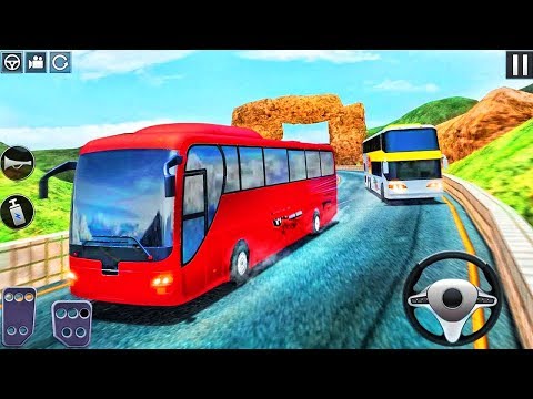 Offroad Uphill Drive Bus Tourist Transport Simulator - Android GamePlay