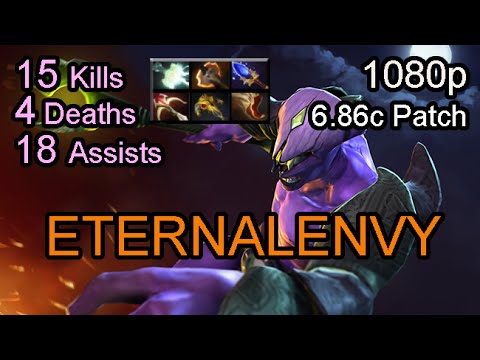 EternalEnvy Faceless Void 6.86 patch Ranked Full Game