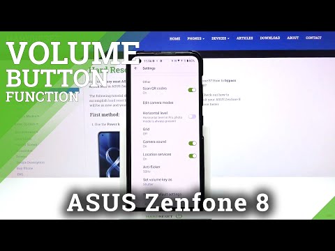 How to Change Volume Button in ASUS Zenfone 8 – Add New Function to Volume Buttons