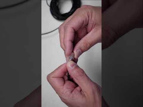 Properly Attaching Phone Line Connectors #Shorts