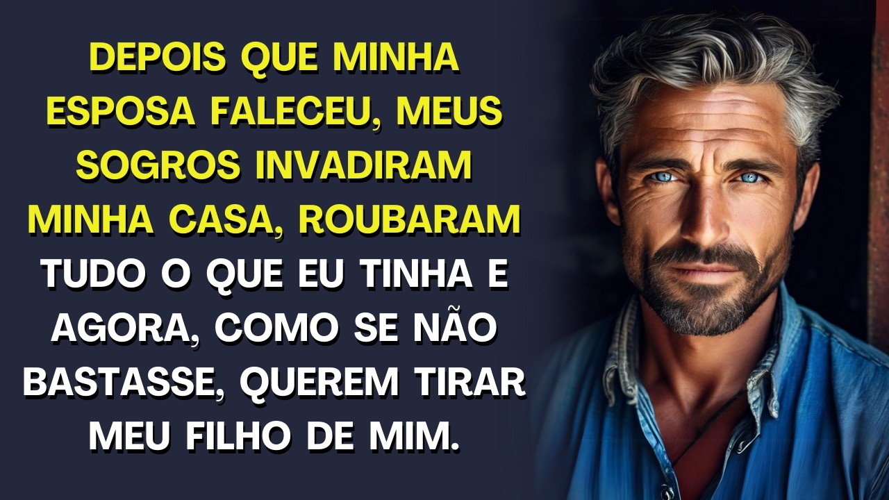 Depois que minha esposa morreu, seus pais limparam minha casa e agora exigem meu filho mais novo