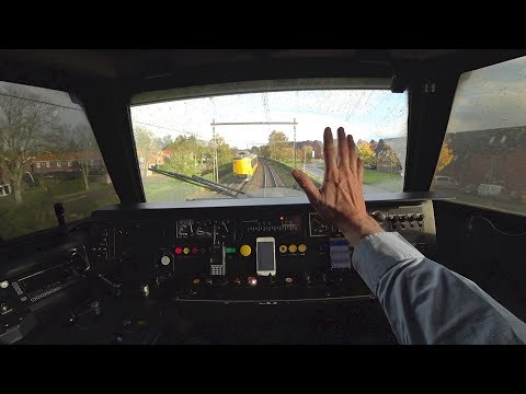 Train Driver's POV Amersfoort - Deventer ICM 2017