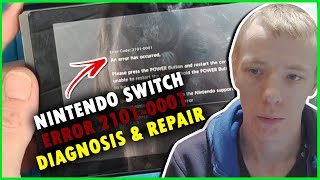 Nintendo Switch Error 2101-0001 And Not Charging Diagnosis And Repair