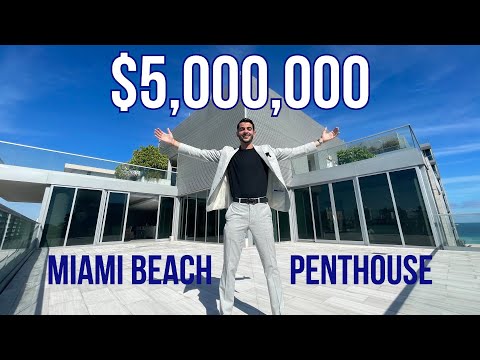 Inside a $5 Million Penthouse on Ocean Drive with MASSIVE Terraces | 321 Ocean Drive in Miami Beach