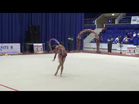 Sonia Ichim Hoop - Romanian Rhythmic Gymnastics Cup 2016 (Junior)