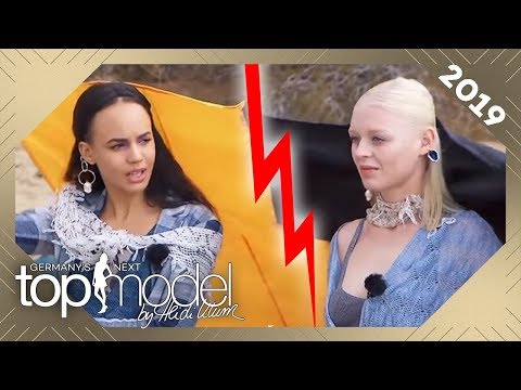 Streit während des Shootings! Melissa & Joy im Fashionbattle in der Wüste | GNTM 2019 | ProSieben