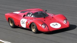 Download Lagu Ferrari 312 P Berlinetta in action at Monza Circuit: 11,000 rpm 3.0L V12 Engine Sound! Thumbnail