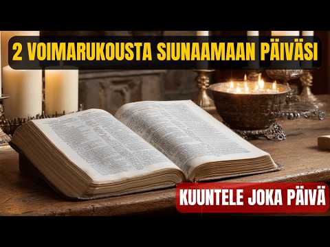 ✨ KUUNTELE JOKA PÄIVÄ NÄMÄ 2 VOIMAKASTA RUKOUSTA – katso, kuinka elämäsi tulee siunatuksi