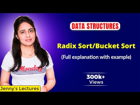 7.10 Radix Sort/Bucket Sort  in Data Structure | Sorting Algorithm