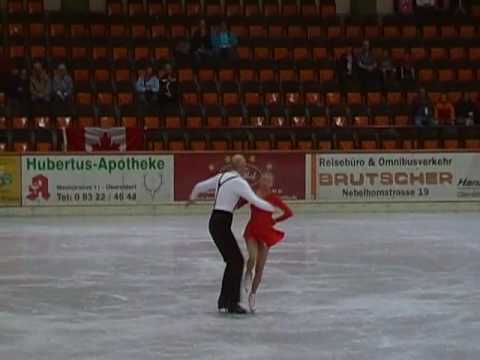 Oberstdorf 2010 - FD Silver - Anna Langrishe & Nicholas Langrishe - 4th