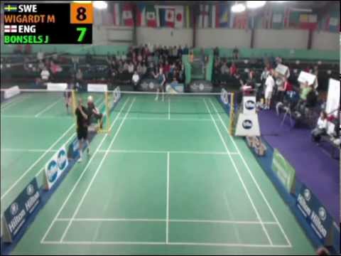 Fyffes Irish Future Series - Mens Singles semi final, Set 1 (Wigardt v Bonsels)