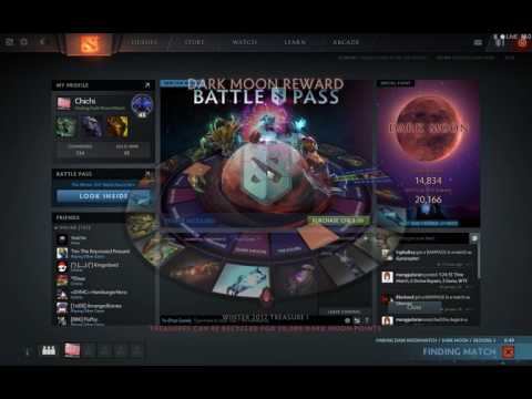Dota2 Dark Moon event - Spin the wheel reward #5