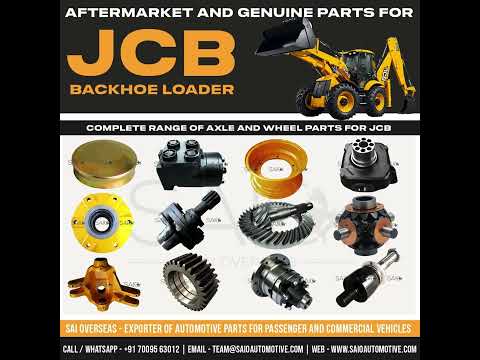 OEM, Genuine & Aftermarket  Hose For JCB 3CX 3DX Backhoe Loader