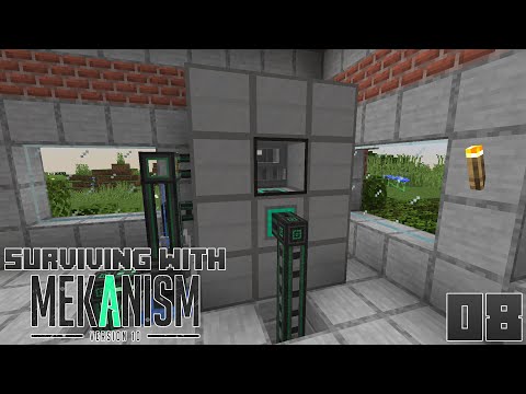 Surviving With Mekanism v10 :: E08 - Simple Fission Reactor