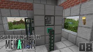 Surviving With Mekanism v10 :: E08 - Simple Fission Reactor