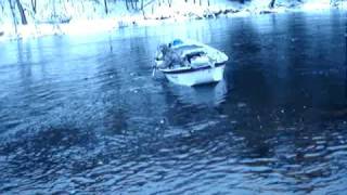 preview picture of video 'Muskegon River Launch January'
