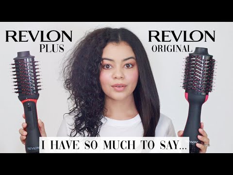 NEW REVLON PLUS VS REVLON ONE STEP DRYER AND VOLUMIZER...