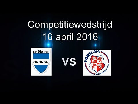 Diemen E1 - Fortuna Wormerveer E1 (april 2016)