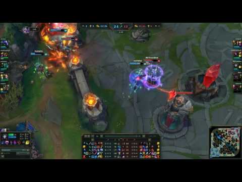 Faker vs Froggen  mid lane Ryze vs Viktor , NA LOL SoloQ Highlights