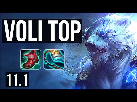 VOLIBEAR vs SYLAS (TOP) | 73% winrate | BR Master | v11.1