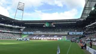 preview picture of video 'Werder Bremen - FC Augsburg (Danke Thomas Schaaf! Choreografie)'