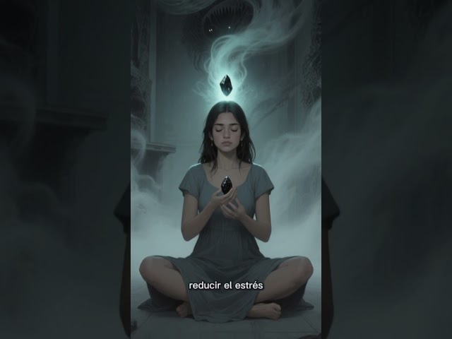 Vídeo relacionado con Piedra de Obsidiana para manos - 1 pieza de cristal de obsidiana, piedra de jabón, cristal de curación liso, piedra de las preocupaciones