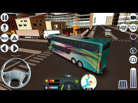 Coach Bus Simulator #21 Dangerous Rides! 😅😂 - Android IOS gameplay walkthrough