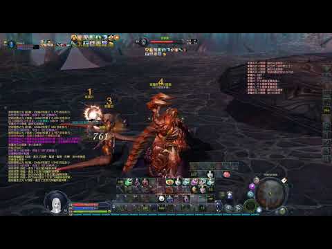 AION Classic 1.8/永恆紀元 經典服/47龍洞 軍團長巴卡爾摩 劍星/治癒兩人正常清怪 治癒視角