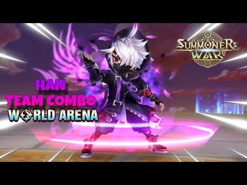 Han Team Combo in World Arena Ep. 2 - Summoners War