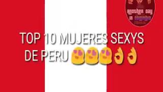 Top 10 mujeres Sexy de Perú