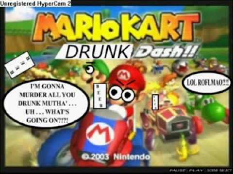 Super Mario Gets Super DRUNK