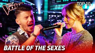 TOP 10 | BOY-GIRL DUETS in The Voice