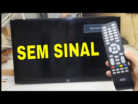TV AOC SEM SINAL