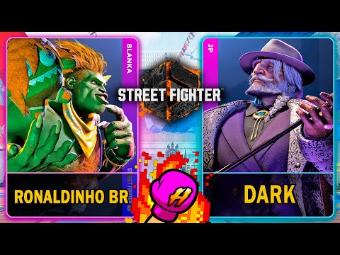 Street Fighter 6 🥊 Ronaldinho BR (BLANKA) VS Dark (JP) 🥊 スト6  🥊 SF6 🥊