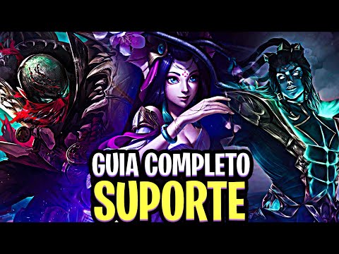 GUIA COMPLETO SUPORTE!!! JOGUE MELHOR QUE 99.9% DOS SUPORTE LOL WILD RIFT
