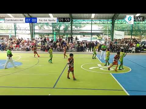 BABY FÚTBOL DE SALÓN 2026  - Comfenalco Antioquia vs Futuras Estrellas de Nariño