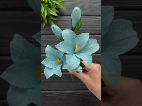 How to Make Crepe Paper Flower Crepe Paper Decoration Idea