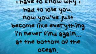 Bottom of the ocean-Miley Cyrus (Lyrics.)