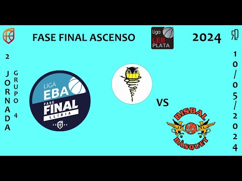 REFITEL NADUNET BÀSQUET LLÍRIA//SOL GIRONÈS BISBAL BÀSQUET #2 2ªJ FFA 2024 FASE ASCENSO LEB PLATA