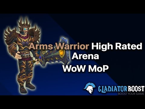 MoP Arms Warrior PvP at High Rating – Raw Gameplay & Burst Rotations